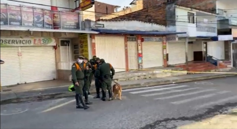 Alerta en La Cumbre por presunto explosivo