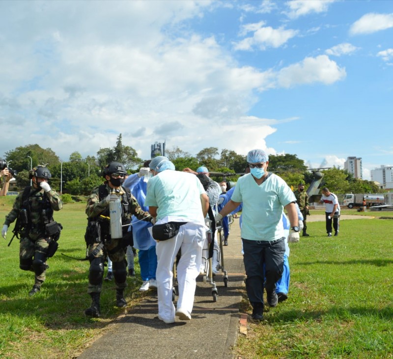 Llegó al HUS, pero en estado crítico