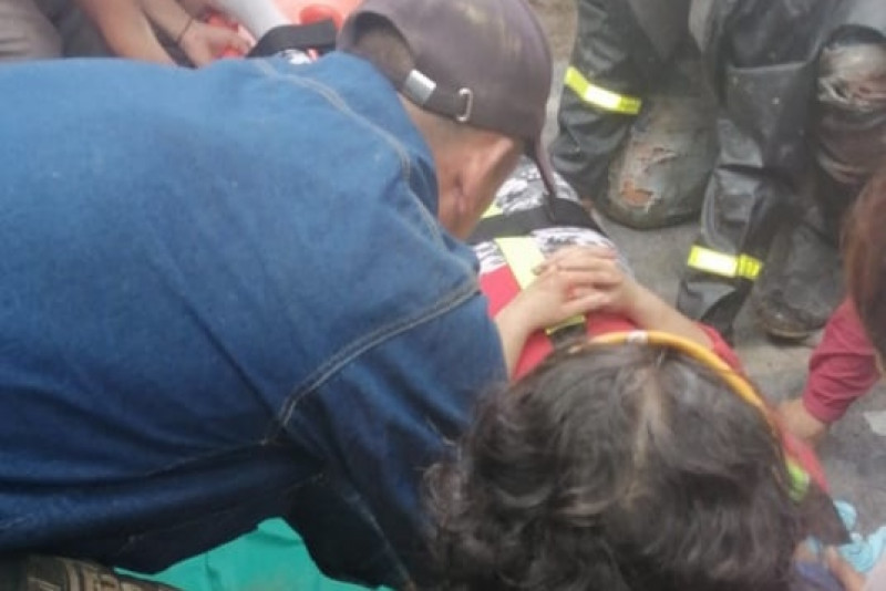 Cinco heridos en Rionegro por caída al abismo