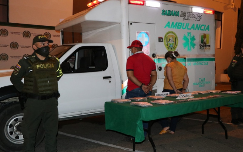 Cae ‘narco-ambulancia’ en el Municipio Piñero