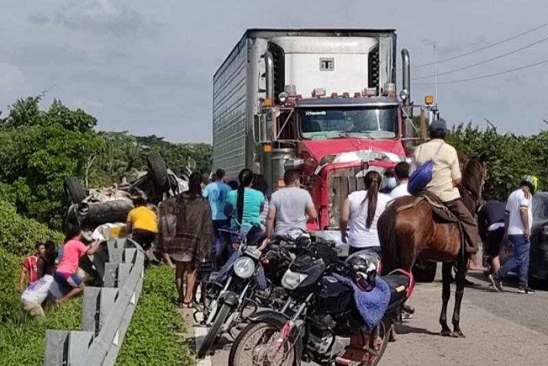 ¡Amargo accidente en 'El Limón' !