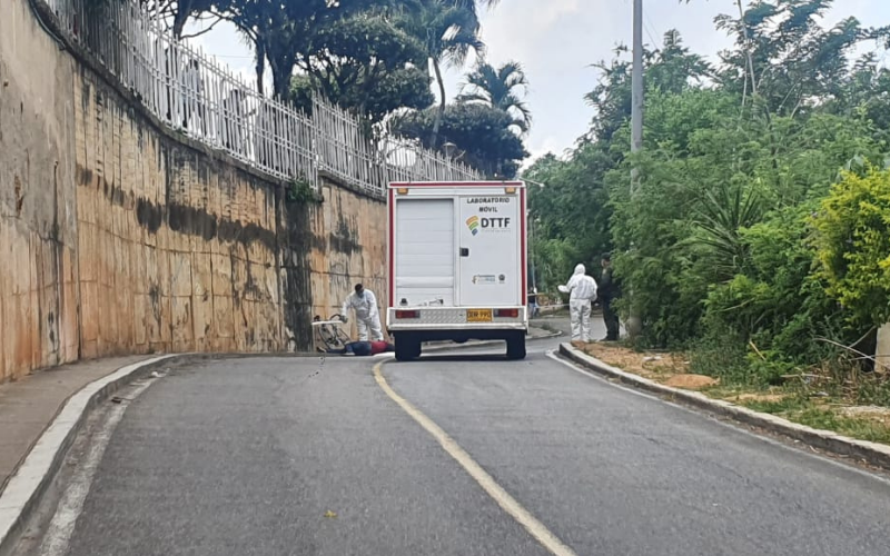 Ciclista fallecido en Palomitas