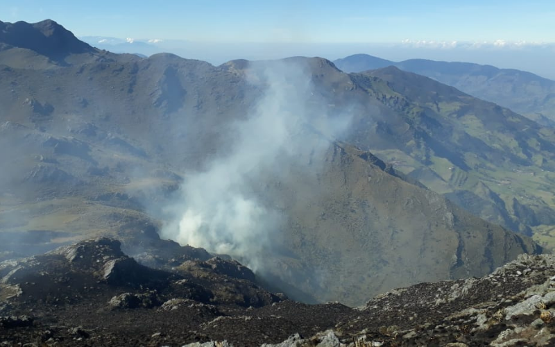 Santander en riesgo por incendios forestales