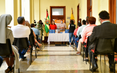 Santandereanos en clases, pero seguros