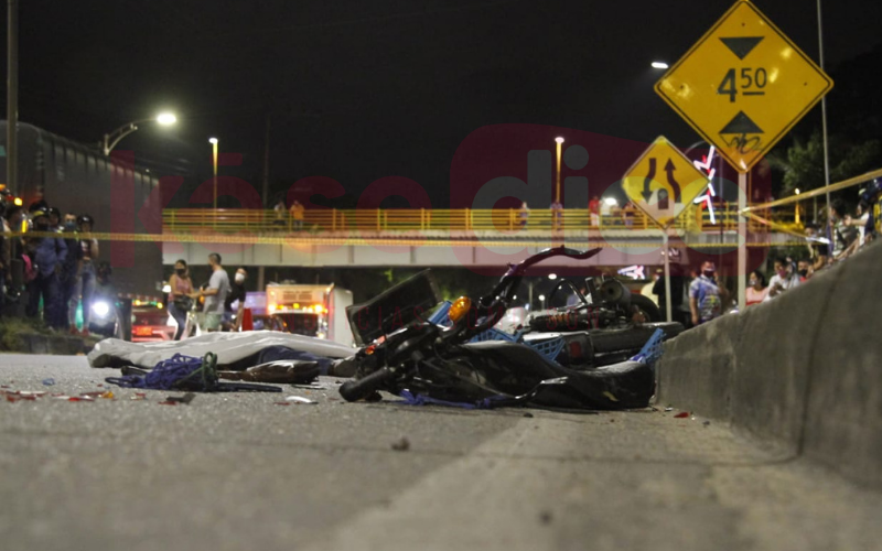 En video: Accidente de tránsito devastador