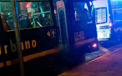 En muerte terminó su robo a un bus en Bogotá