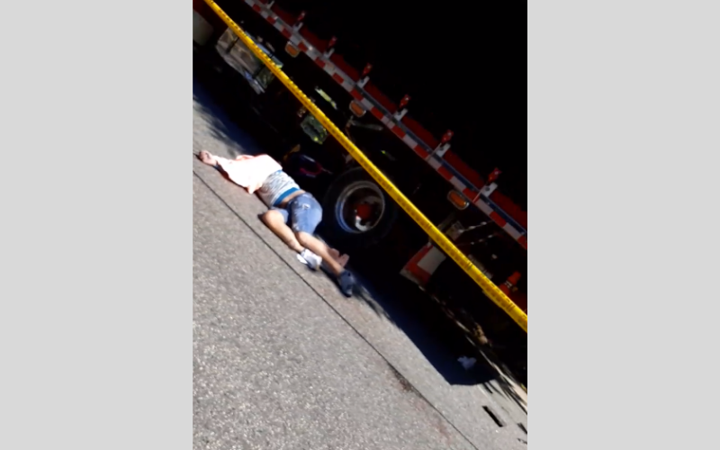 Motociclista fallecido en la vía a San Gil