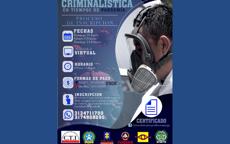 Criminalística en tiempos de pandemia