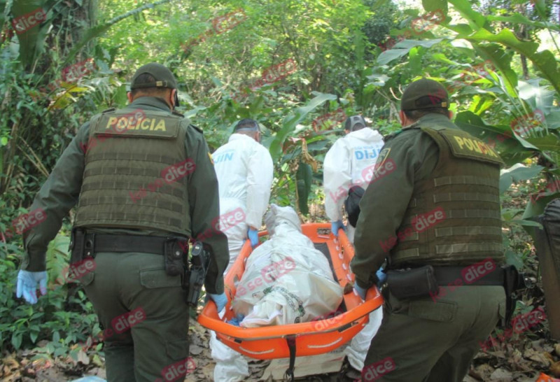 Homicidio en quebrada de Floridablanca