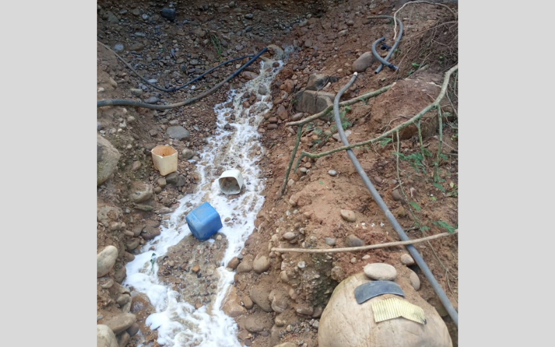 Capturaron a varias personas por minería ilegal