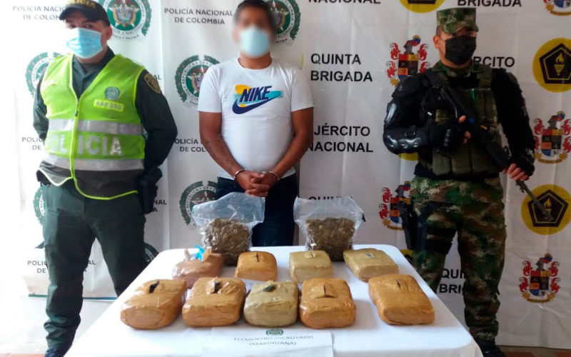 Llevaba ‘empaquetados’ 11 millones en droga