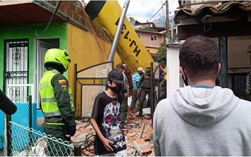 Accidente aéreo en Copacabana, Antioquia