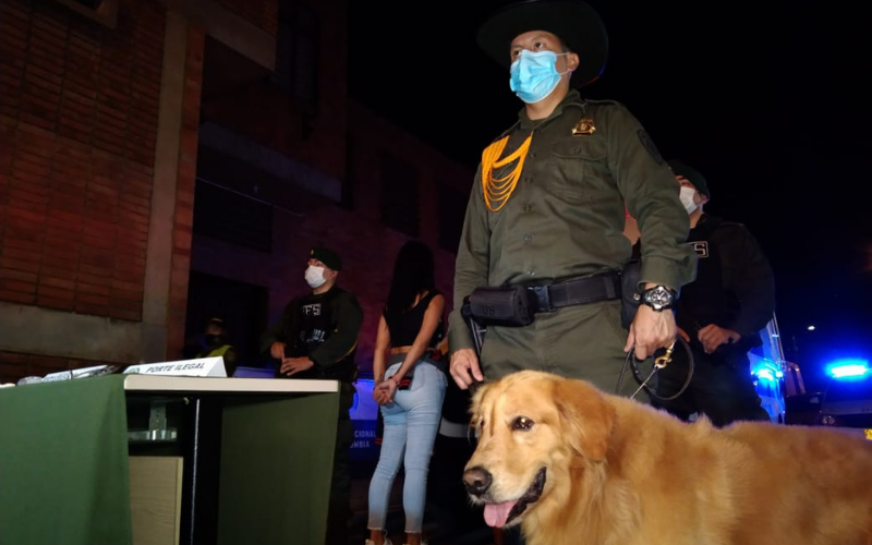 Los encontraron de ‘Feria’ con la droga