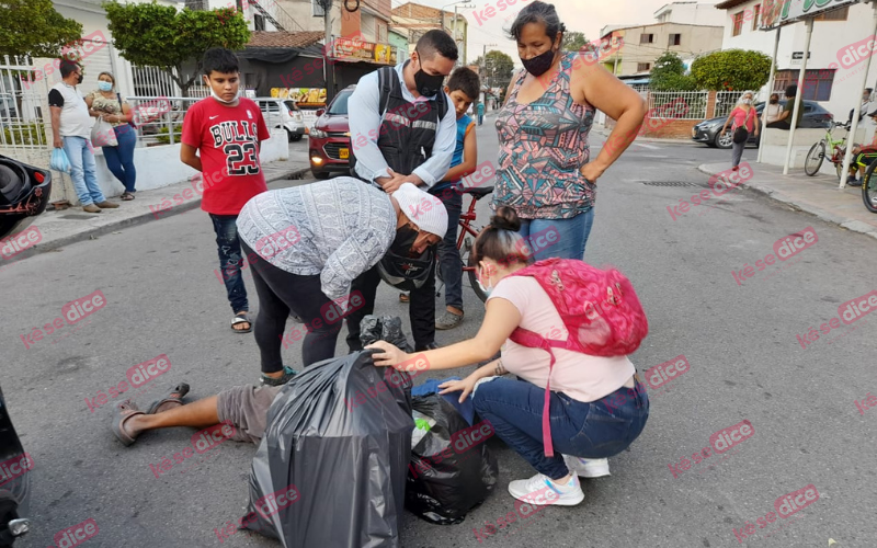 Se desplomó en la principal de El Poblado