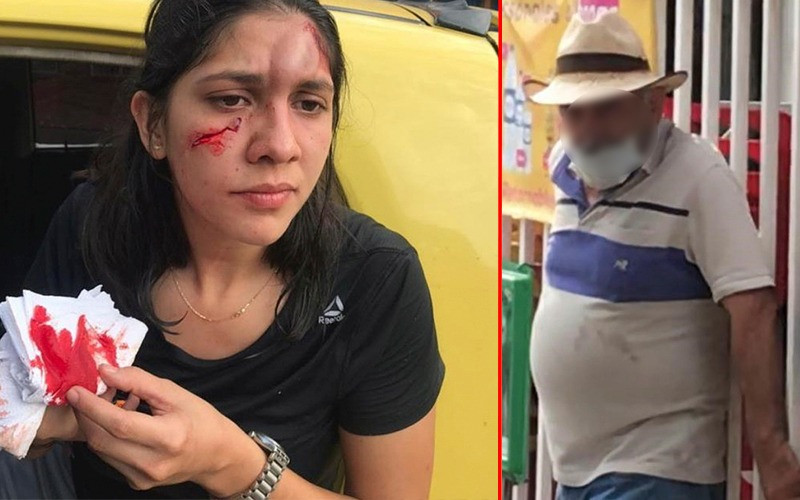 Acoso y violenta agresión contra joven en Bucaramanga