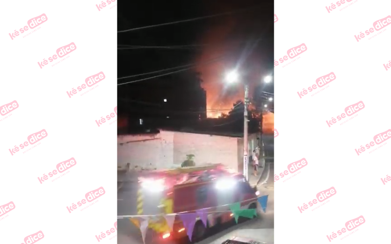 En video: El fuego les hizo un ‘Malpaso’ esta madrugada