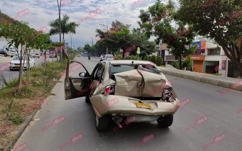 ¡El choque lo ‘aporreó’ y lo mandó lejos!