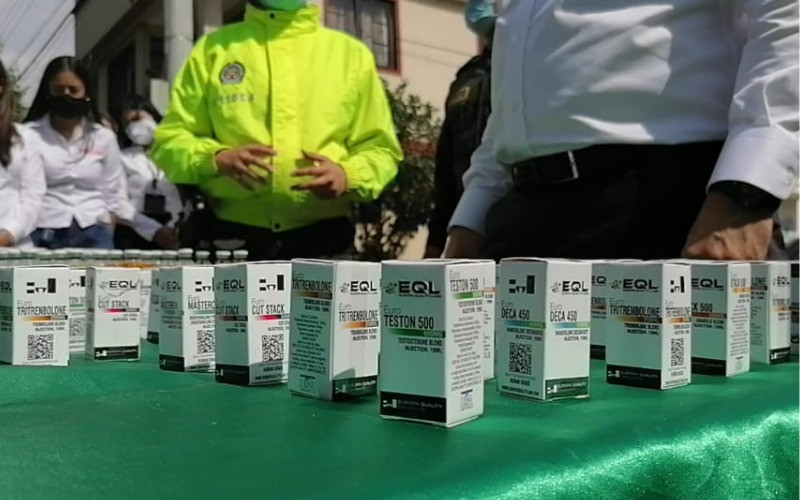 Vendían anabólicos adulterados en Santander y Bogotá