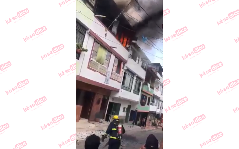 Incendio en apartamento de Meseta 1 en Girón