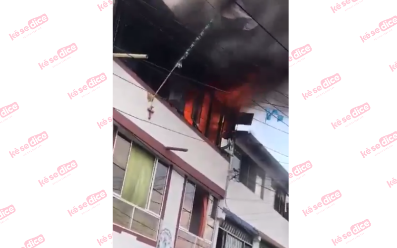 Incendio en apartamento de Meseta 1 en Girón