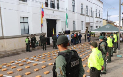 Policía incauta media tonelada de marihuana