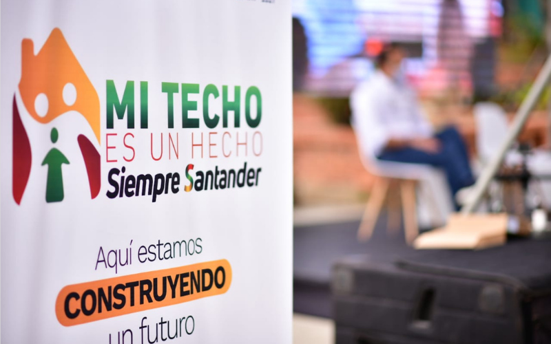 Se firmó el proyecto ‘Mi Techo es un hecho’ en Santander