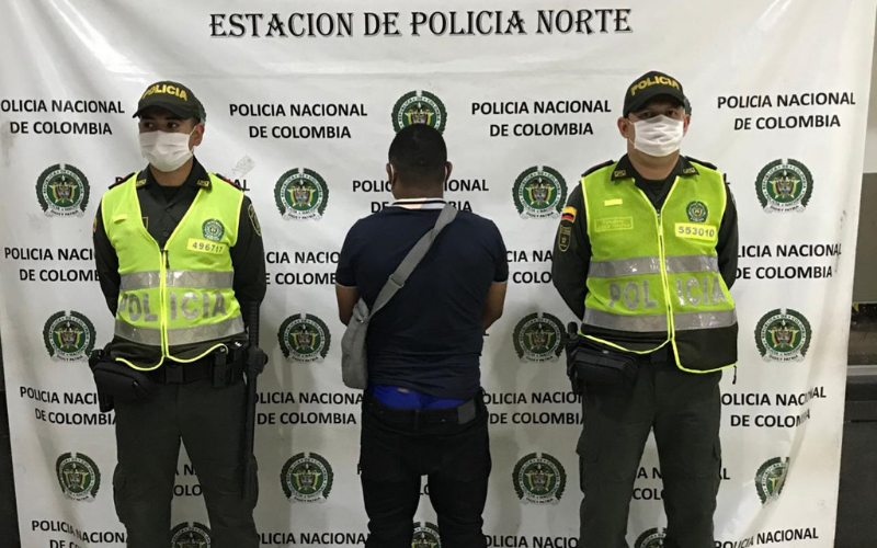 Violento con su compañera embarazada en San Alonso