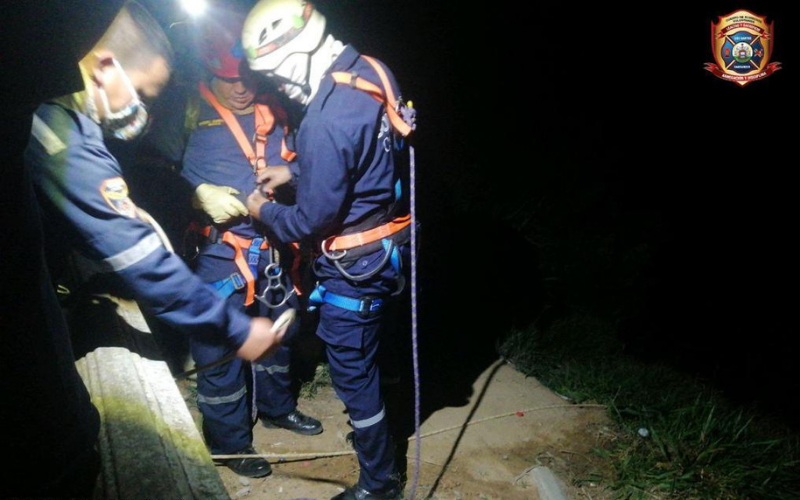 Qué caída tan tremenda la que vivió en Los Santos