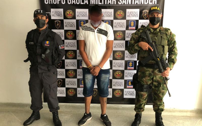 A ‘Patuleco’ lo capturaron en Girón por extorsión