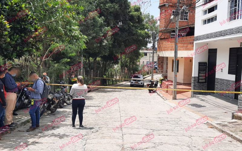 Violento ataque con arma de fuego en Floridablanca