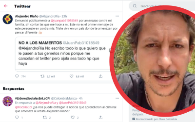 Amenazaron a ‘Juanpis González’ y sus gemelos