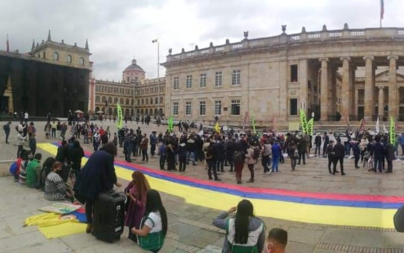 Defendiendo el agua en Bogotá