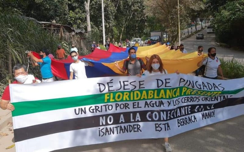 Defendiendo el agua en Bogotá