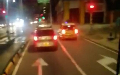 En video: Intolerancia al volante en Bucaramanga