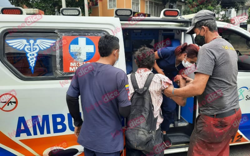 Accidente de película en la carrera 26 de Girón