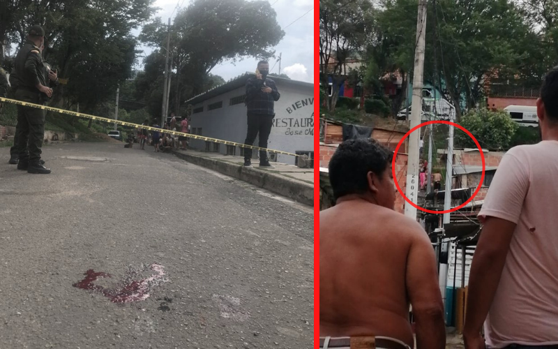 Balacera en el Norte dejó dos heridos de gravedad