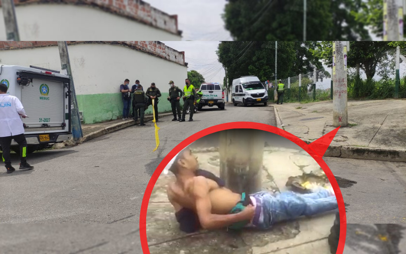 Homicidio perpetrado con arma de fuego en el Gaitán