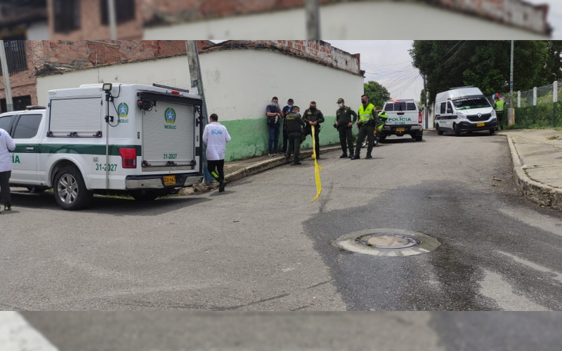 Homicidio perpetrado con arma de fuego en el Gaitán