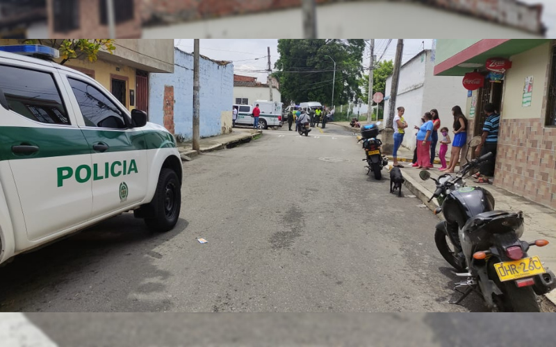 Homicidio perpetrado con arma de fuego en el Gaitán