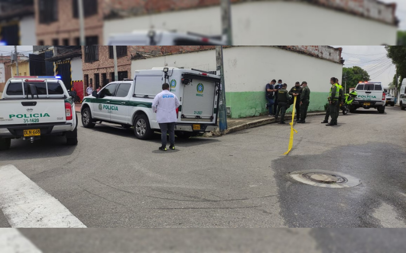 Homicidio perpetrado con arma de fuego en el Gaitán