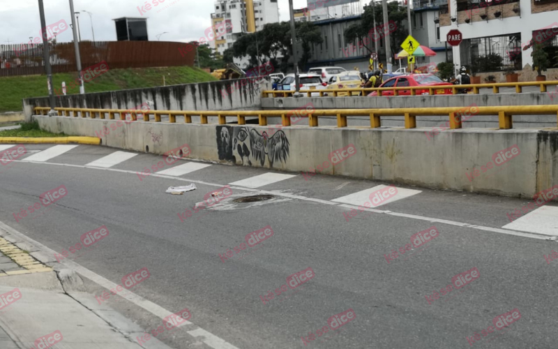 El huecazo en la 27 es una ‘trampa’ para conductores