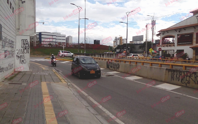 El huecazo en la 27 es una ‘trampa’ para conductores