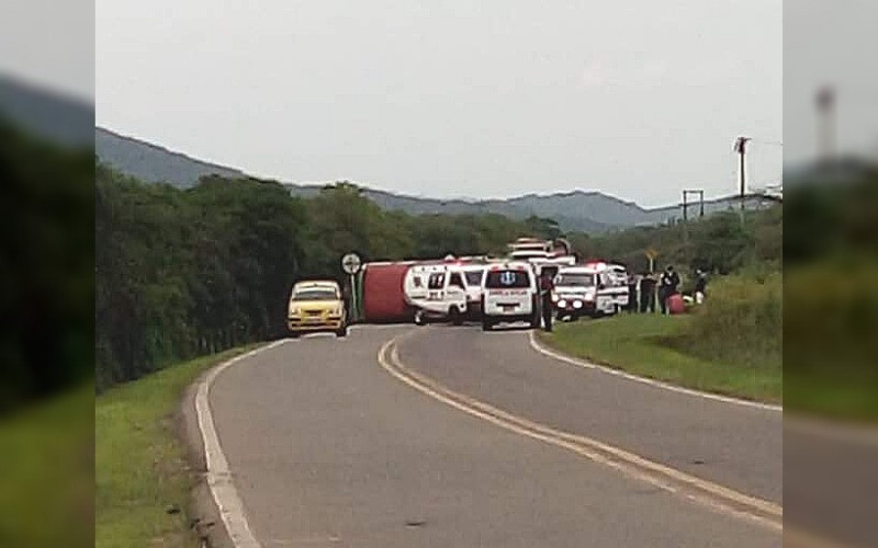 Grave accidente a las afueras de Cúcuta