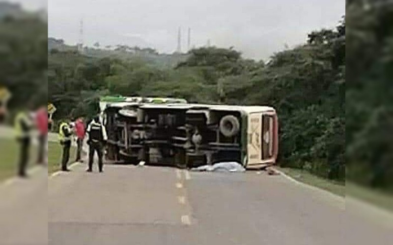 Grave accidente a las afueras de Cúcuta