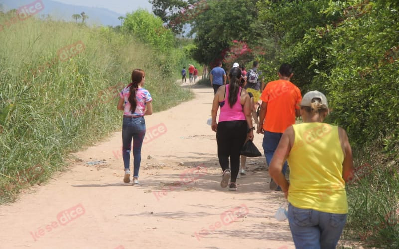 Poca asistencia al Viacrucis del Corregidor en Girón
