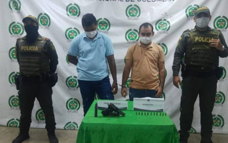 Dos elenos fueron capturados en Barrancabermeja