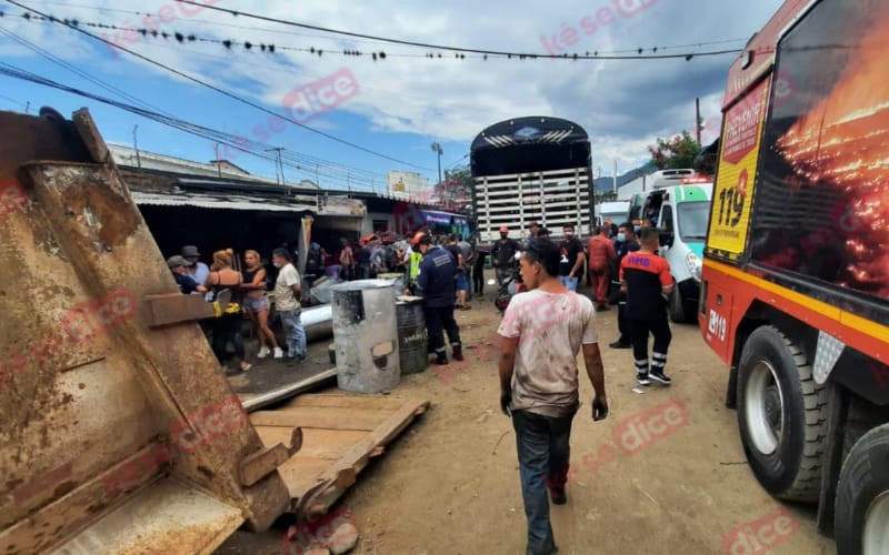 Explosión mortal en los talleres de Chimitá