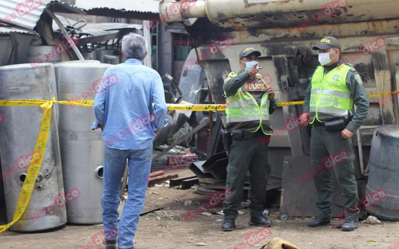 Explosión mortal en los talleres de Chimitá