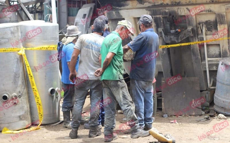 Explosión mortal en los talleres de Chimitá