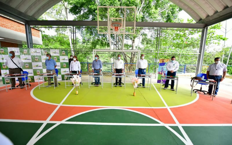 Entregaron escuela en San Vicente de Chucurí